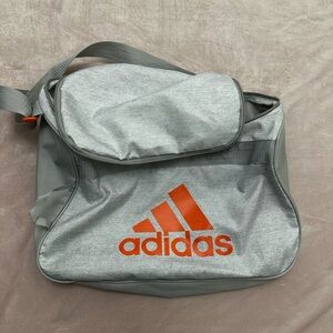 Adidas Gray and Orange Men's Bag